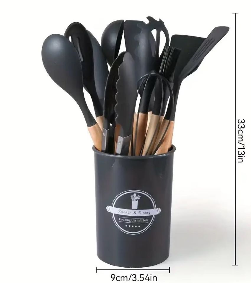 Set Utensilios Cocina Silicona 12 Pz