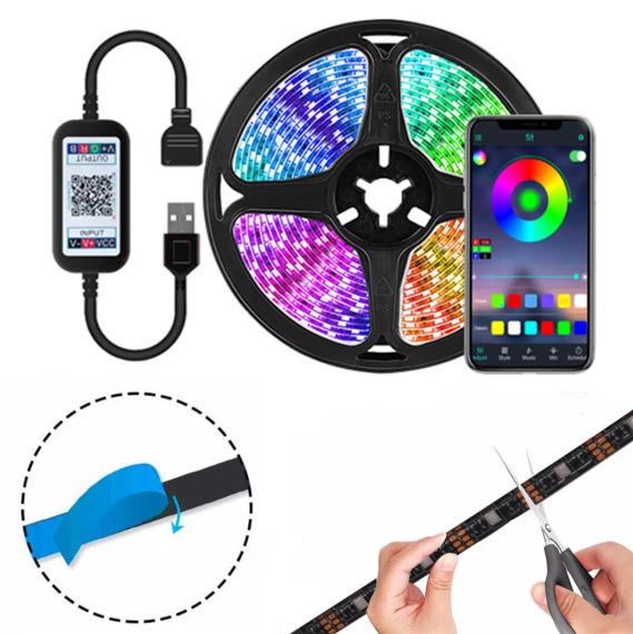 Tira de luces LED 5 mts