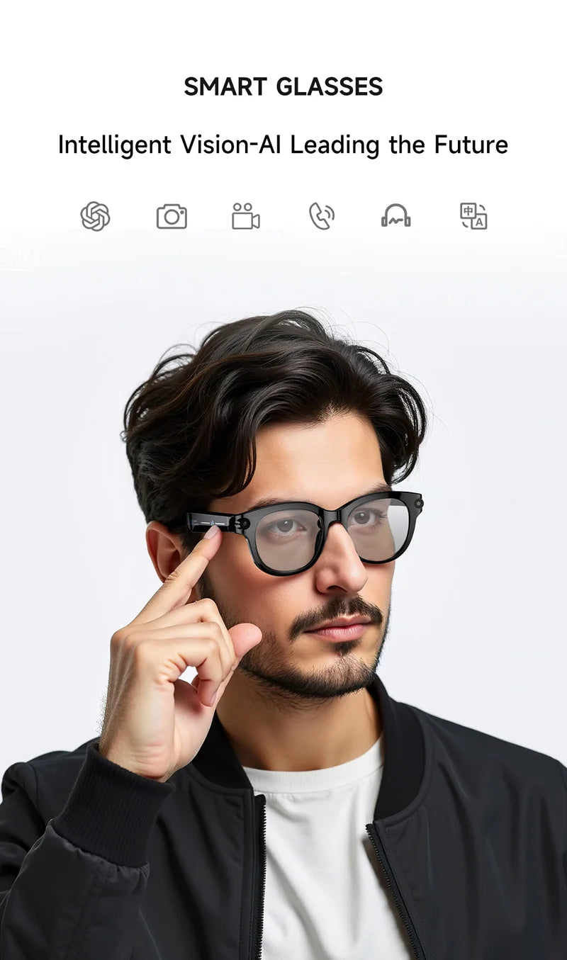 Gafas inteligentes 4K con IA