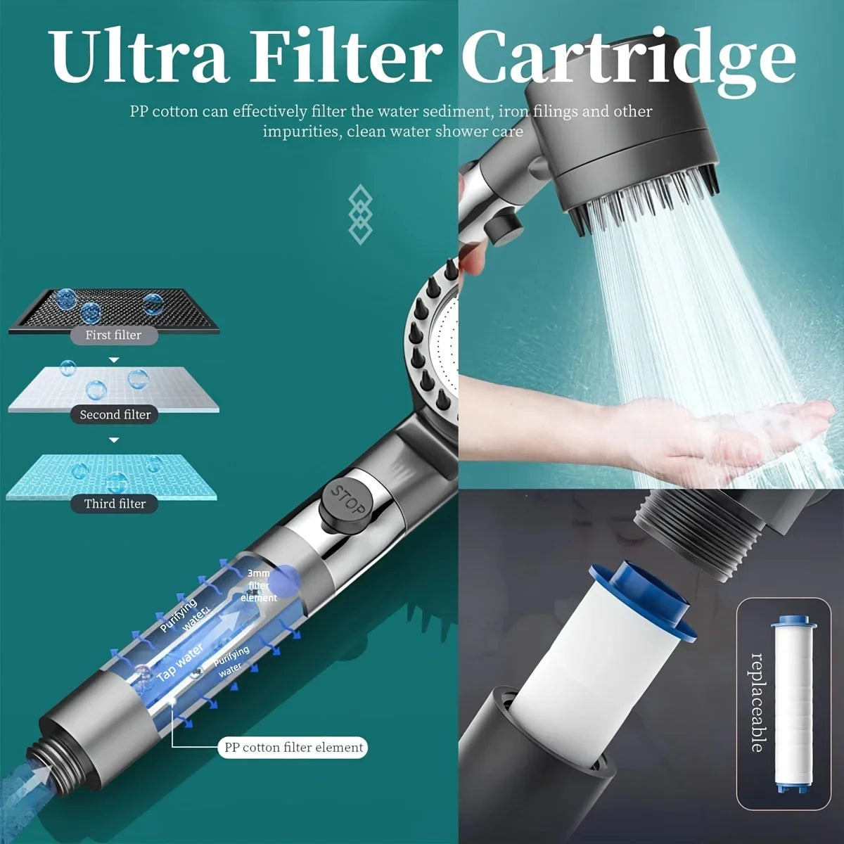 Cabezal De Ducha De Alta Presion