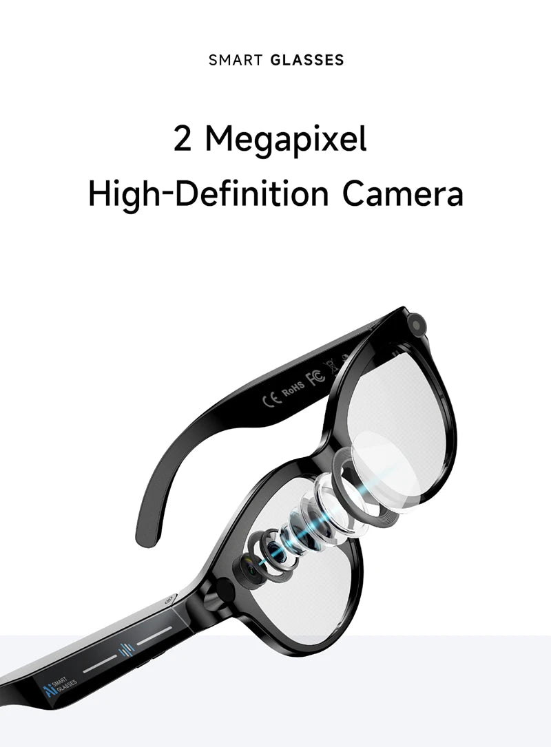 Gafas inteligentes 4K con IA